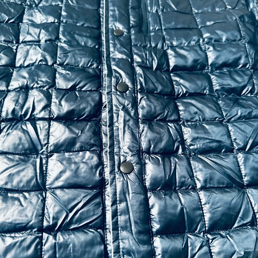 The North Face Summit Navy ThermoBall Reyes Puffer Jacket Mens Small NWOT - Picture 8 of 12